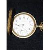 Image 2 : GOLD FILLED WALTHAM 15 JEWEL MOVEMENT POCKET WATC