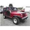 Image 2 : I2 --  1989 JEEP TJ , Red , 328468  KM's
