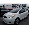 Image 1 : A1 --  2007 TOYOTA YARIS , White , 104168  KM's "NO RESERVE"