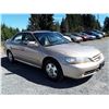Image 2 : N4 --  2002 HONDA ACCORD EX , Brown , 318646  KM's