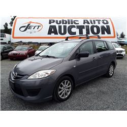 P2 --  2009 MAZDA 5  , Grey , 274260  KM's