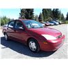 Image 2 : O1 --  2001 FORD FOCUS SE  , Red , 231060  KM's
