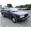 Image 2 : J1 --  1990 NISSAN SENTRA , Blue , 164297  KM's