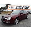 Image 1 : A3 --  2006 FORD FUSION SEL , Red , 202264  KM's "NO RESERVE"