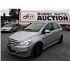 Image 1 : A1 --  2011 MERCEDES B200 , Silver , 133292  KM's "NO RESERVE"