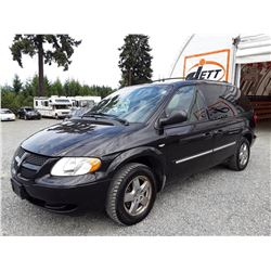 C4 --  2004 DODGE CARAVAN , Black , 292827  KM's