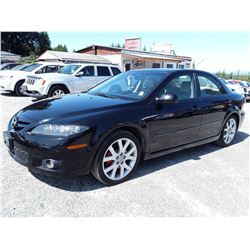 C3 --  2008 MAZDA 6 , Black , 82045  KM's