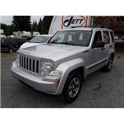 D4 --  2008 JEEP LIBERTY SPORT  , Grey , 150478  KM's