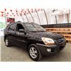 Image 2 : F4 --  2005 KIA SPORTAGE , Black , 150045  KM's