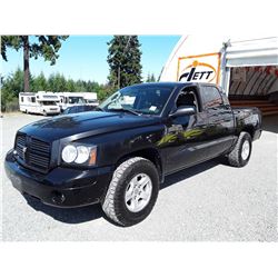 G3 --  2007 DODGE DAKOTA , Black , 211255  KM's