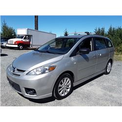 J5 --  2007 MAZDA 5 , Grey , 209755  KM's