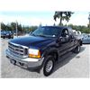 Image 1 : H2 --  2001 FORD F350 EXT CAB XLT , Blue , 352724  KM's