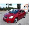 Image 1 : B6 --  2009 PONTIAC VIBE , Red , 254967  KM's