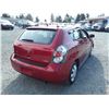 Image 3 : B6 --  2009 PONTIAC VIBE , Red , 254967  KM's