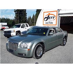 A6 --  2006 CHRYSLER 300 TOURING , Grey , 230262  KM's "NO RESERVE"