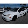 Image 1 : N5 --  2001 FORD FOCUS LX , White , 82,673 MILES