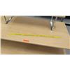 Image 5 : Wood & Chrome 3-Tier Retail Table Display Rack 62"L x 45"W x 45"H