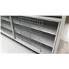 Image 11 : Customizable Black Pegboard & Metal Long Shelving Display Rack, 6 panels, 46"W