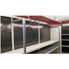 Image 8 : Customizable Black Pegboard & Metal Long Shelving Display Rack, 6 panels, 46"W