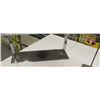 Image 5 : Qty 3 Clear Plexiglass w/ Chrome Stands Tabletop Sign Holder Displays