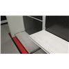 Image 6 : Customizable Black Pegboard & Metal Long Shelving w/ Overhead Light 3 panels, 46"W