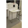 Image 2 : Qty 5 White Computer Kiosks, 4 Kiosks, 34"L x 19" D x 38.5"H; 1 Kiosk, 34"L x 19"D x 34"H