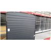 Image 3 : Wood w/ Blue Top Desk & Black Backboard 60"L x 20"D x 31"H; Backboard: 77"H