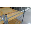 Image 5 : Qty 2 Metal & Plywood Adjustable Square Storage Shelves 72"L x 48"W x 48"H