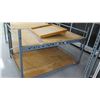 Image 6 : Qty 2 Metal & Plywood Adjustable Square Storage Shelves 72"L x 48"W x 48"H
