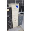 Image 5 : Qty 7 Vertical 4 Drawer File Cabinets & 1 Short 2 Drawer File Cabinet