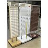Image 1 : Qty 3 Tall Sunglass Display Boards on Stands 72"H