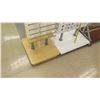 Image 3 : Qty 3 Tall Sunglass Display Boards on Stands 72"H