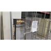 Image 11 : Qty 5 Grey Metal Square Display Racks 73"H