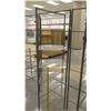 Image 5 : Qty 5 Grey Metal Square Display Racks 73"H