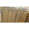 Image 9 : Qty 3 Slatwall Panel Wood & Chrome Adjustable Display Shelf Racks 50.5"L x 39"D x 62.5"H; 2 pieces, 