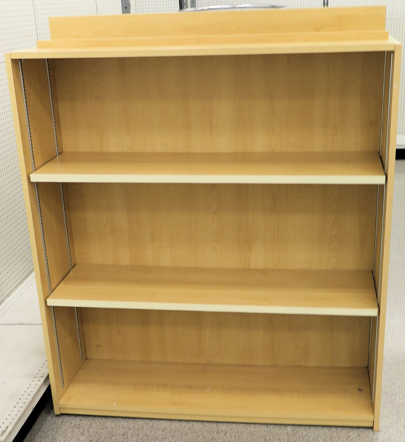 Wooden 3 Tier Adjustable Double-Sided Shelf 48
