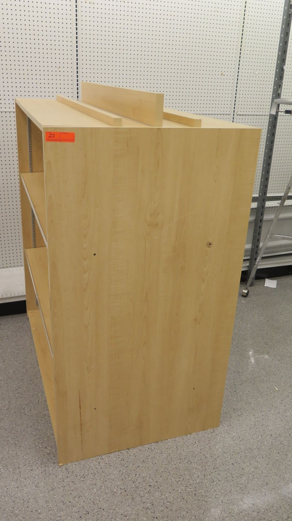 Wooden 3 Tier Adjustable Double-Sided Shelf 48