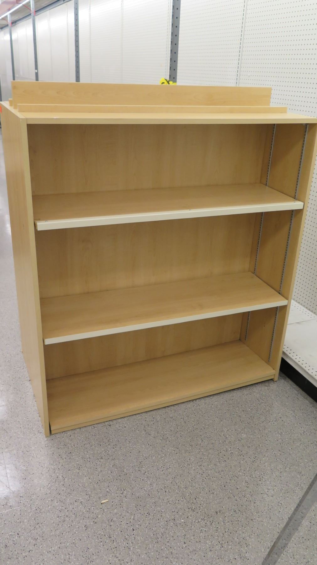Wooden 3 Tier Adjustable Double-Sided Shelf 48