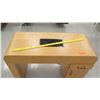 Image 2 : Wooden Desk w/ 2 File Drawers & Electric Outlet
