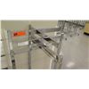Image 2 : Chrome Rolling Square Clothing Rack on Wheels