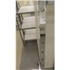 Image 4 : Chrome Rolling Square Clothing Rack on Wheels