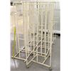 Image 1 : Qty 10 Adjustable Metal Clothing Racks, all approx. 61"H