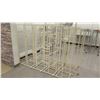 Image 2 : Qty 10 Adjustable Metal Clothing Racks, all approx. 61"H