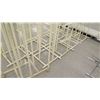 Image 7 : Qty 10 Adjustable Metal Clothing Racks, all approx. 61"H