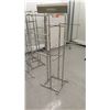 Image 7 : Qty 6 Adjustable Chrome Metal Clothing Racks, all approx. 61"H