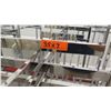 Image 10 : Qty 7 Adjustable Chrome Rolling Clothing Racks on Wheels, all approx. 55"H