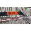 Image 14 : Qty 9 Adjustable Chrome Rolling Clothing Racks on Wheels, all approx. 55"H