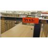Image 10 : Qty 2 Slatwall Panel Wood & Chrome Adjustable Display Shelf Racks 50.5"L x 51"D x 62.5"H; 50.5"L x 3