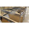 Image 3 : Qty 2 Unassembled Wood & Chrome Display Shelves