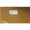 Image 4 : Qty 2 Unassembled Wood & Chrome Display Shelves